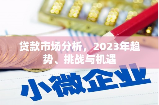 沂水贷款市场分析，2023年趋势、挑战与机遇