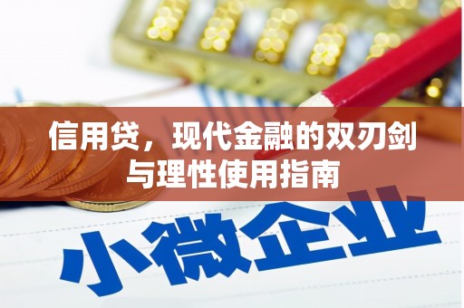 沂水信用贷，现代金融的双刃剑与理性使用指南