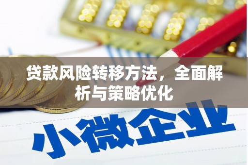 沂水贷款风险转移方法，全面解析与策略优化