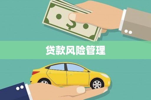 沂水贷款风险管理