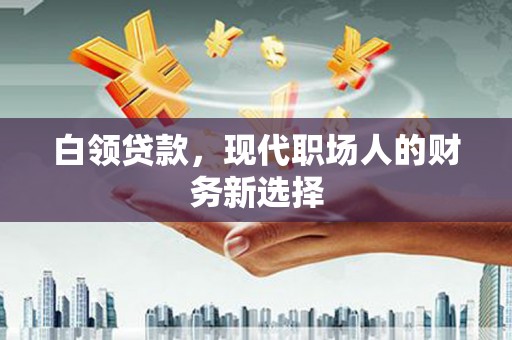 沂水白领贷款，现代职场人的财务新选择