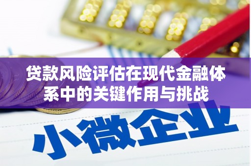 沂水贷款风险评估在现代金融体系中的关键作用与挑战