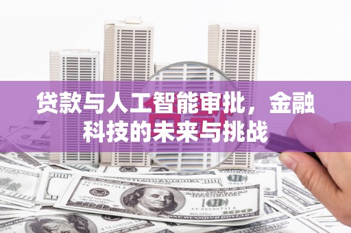 沂水贷款与人工智能审批，金融科技的未来与挑战