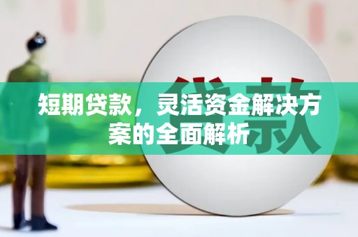 沂水短期贷款，灵活资金解决方案的全面解析