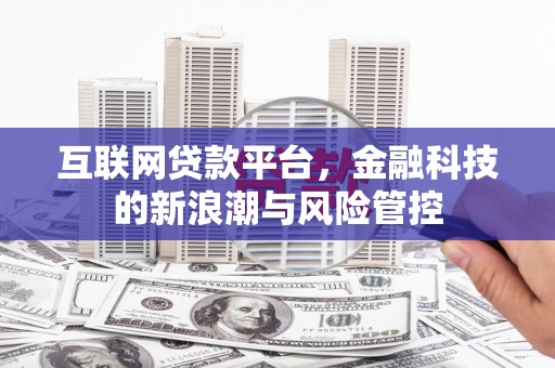 沂水互联网贷款平台，金融科技的新浪潮与风险管控