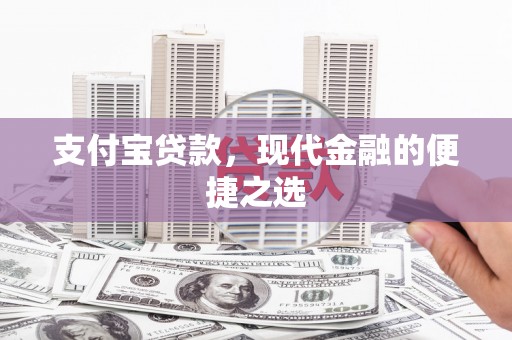 沂水支付宝贷款，现代金融的便捷之选