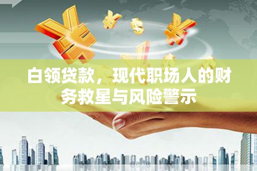 沂水白领贷款，现代职场人的财务救星与风险警示