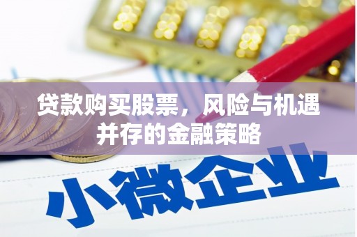 沂水贷款购买股票，风险与机遇并存的金融策略