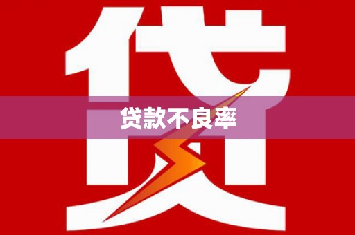 沂水贷款不良率