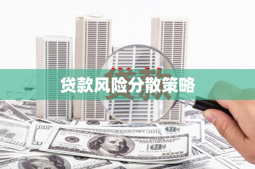 沂水贷款风险分散策略