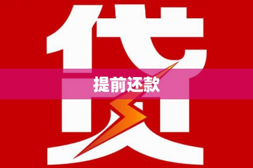沂水提前还款