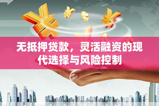沂水无抵押贷款，灵活融资的现代选择与风险控制