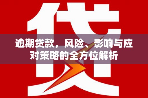 沂水逾期贷款，风险、影响与应对策略的全方位解析