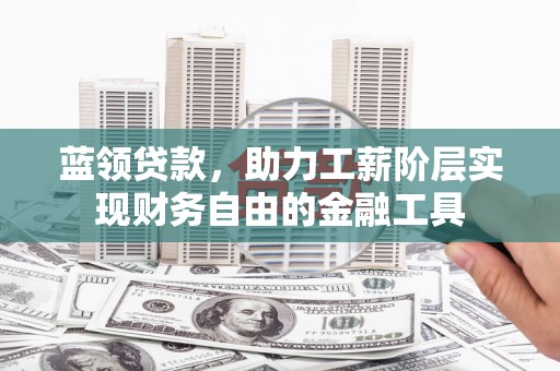 沂水蓝领贷款，助力工薪阶层实现财务自由的金融工具