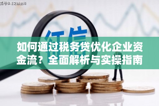 沂水如何通过税务贷优化企业资金流？全面解析与实操指南