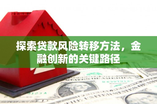 沂水探索贷款风险转移方法，金融创新的关键路径
