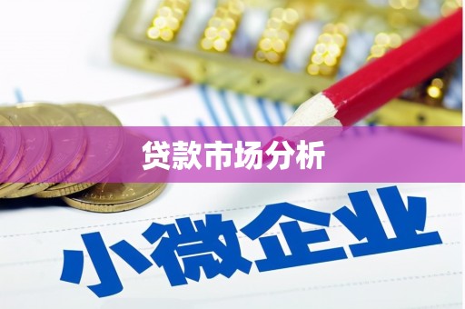 沂水贷款市场分析