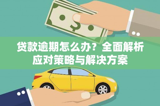 沂水贷款逾期怎么办？全面解析应对策略与解决方案
