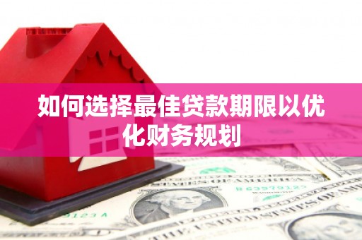 沂水如何选择最佳贷款期限以优化财务规划