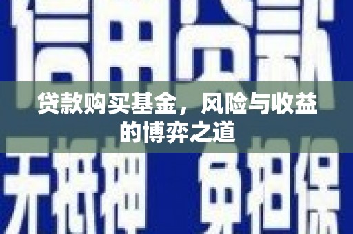 沂水贷款购买基金，风险与收益的博弈之道
