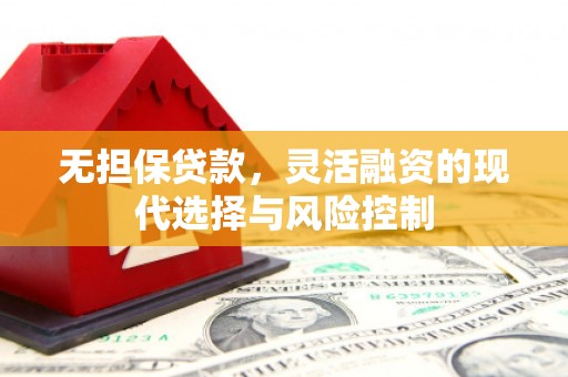 沂水无担保贷款，灵活融资的现代选择与风险控制