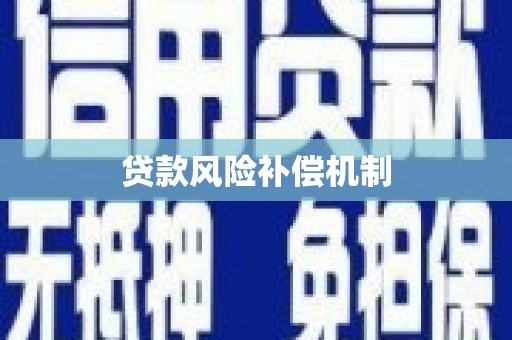 沂水贷款风险补偿机制