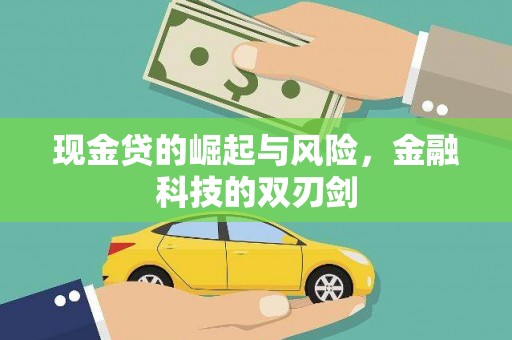 沂水现金贷的崛起与风险，金融科技的双刃剑