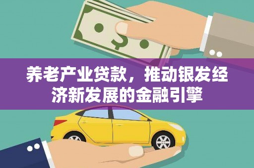 沂水养老产业贷款，推动银发经济新发展的金融引擎