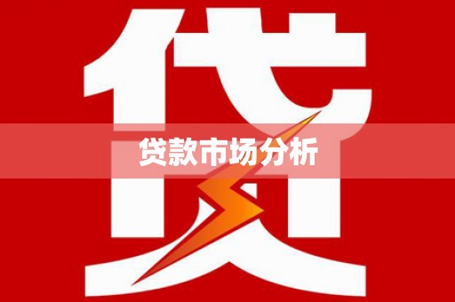 沂水贷款市场分析