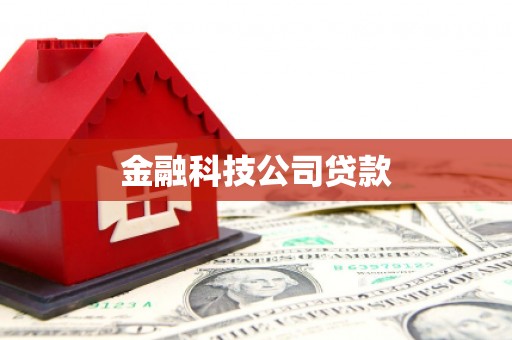 沂水金融科技公司贷款
