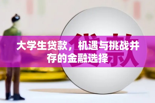 沂水大学生贷款，机遇与挑战并存的金融选择