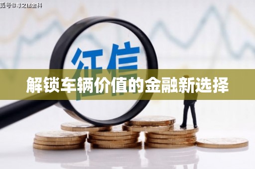 沂水解锁车辆价值的金融新选择