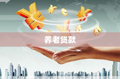 沂水养老贷款