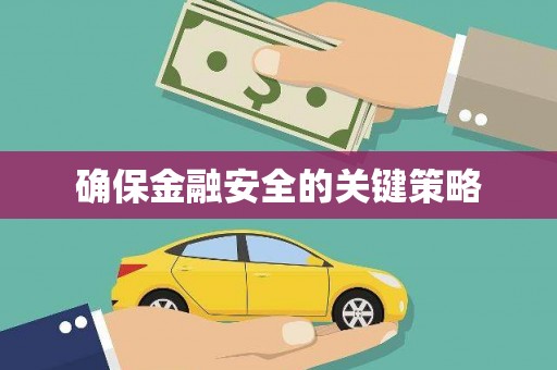 沂水确保金融安全的关键策略
