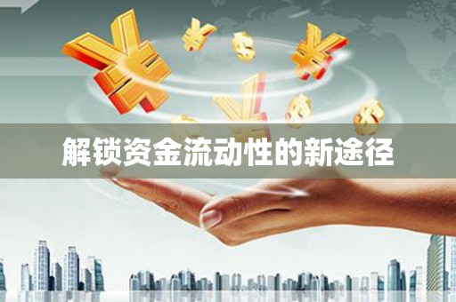 沂水解锁资金流动性的新途径